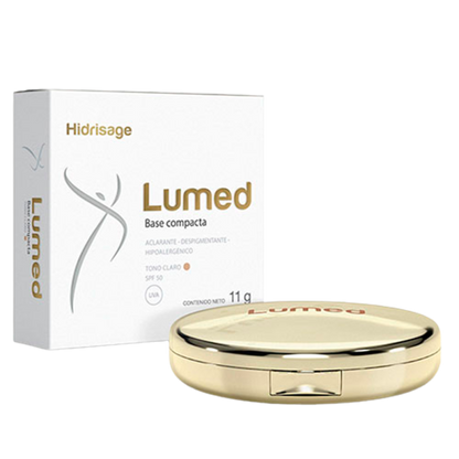 Hidrisage Lumed base compacta tono claro FPS 50 11g