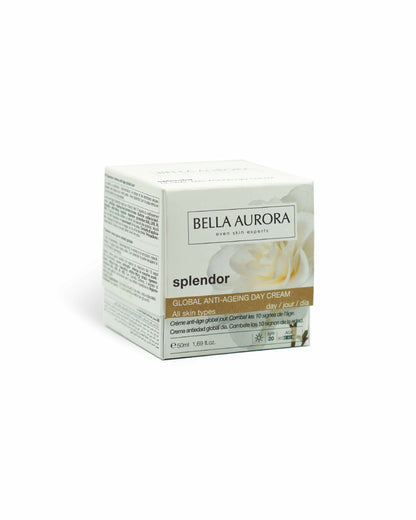 Splendor crema día antiedad global 50mL. Bella Aurora