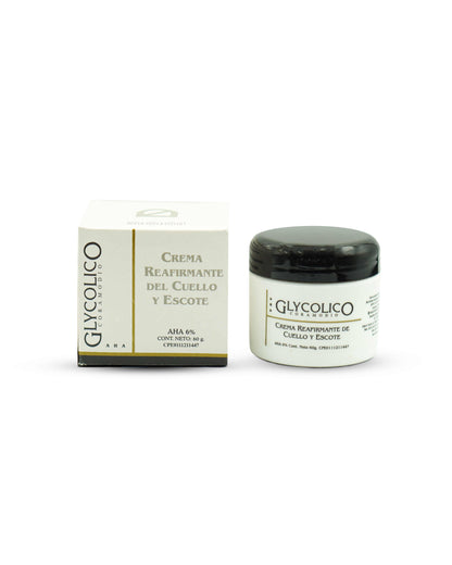 Glycolico cuello escote crema reafirmante AHA 6% 60g. Coramodio