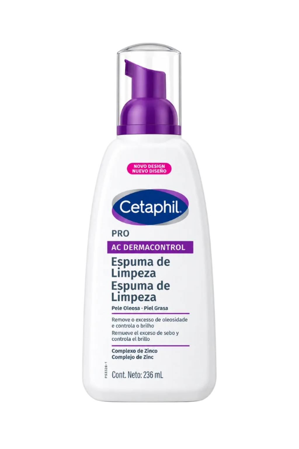 Cetaphil pro AC espuma limpiadora piel grasa 236mL. Galderma
