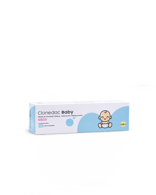 Clonedac baby miconazol oxido de zinc crema 90g