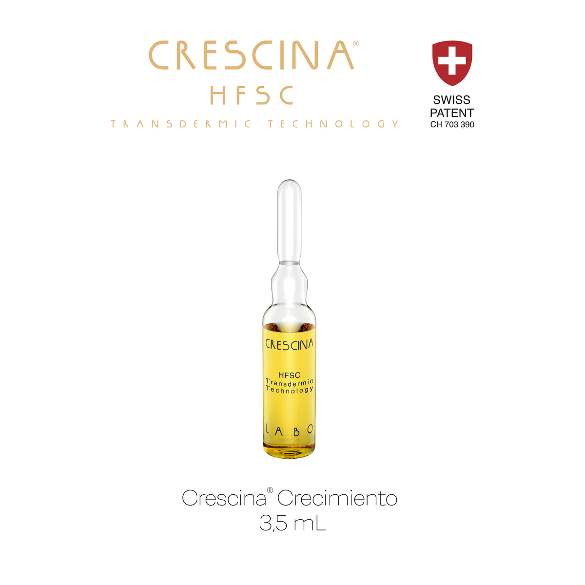 Crescina woman 1300 crecimiento 20 ampollas x 3.5mL. Labo