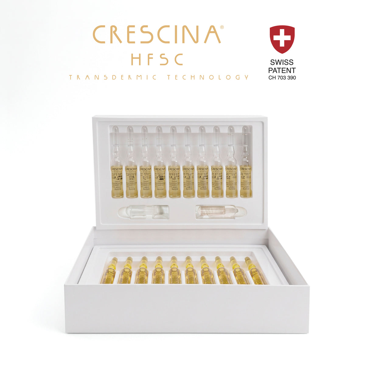 Crescina man 500 crecimiento 20 ampollas x 3.5mL. Labo