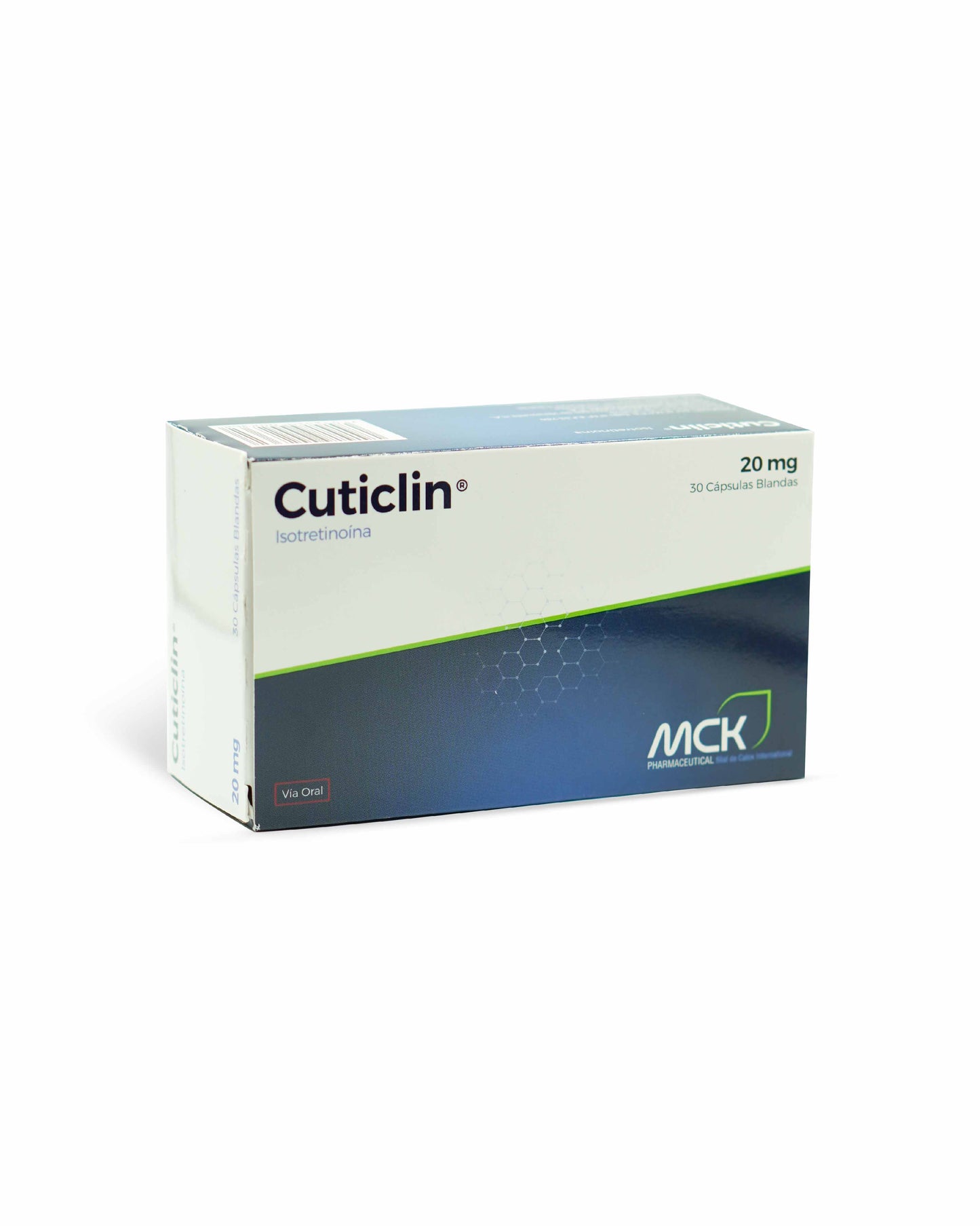 Cuticlin isotretinoína 20mg x 30 cápsulas blandas. Vivax
