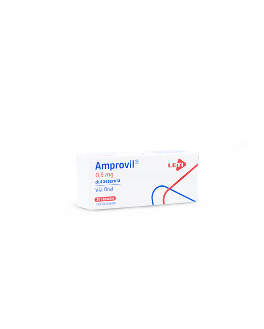 Dutasterida amprovil Leti 0.5mg X 20 Cápsulas