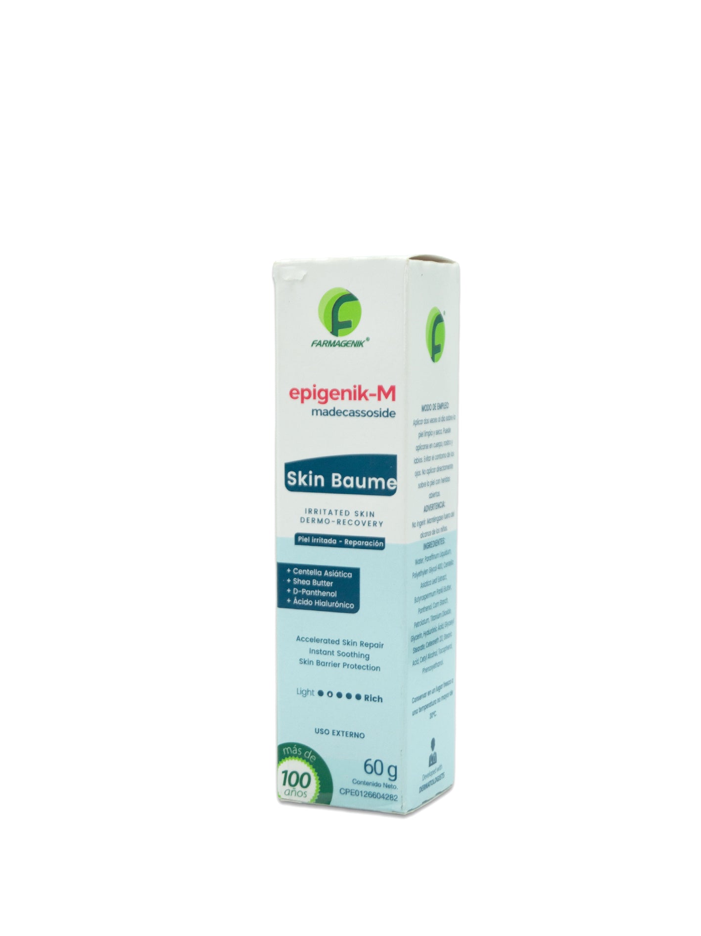 Epigenik M madecassoside skin baume 60g. Farmagenik
