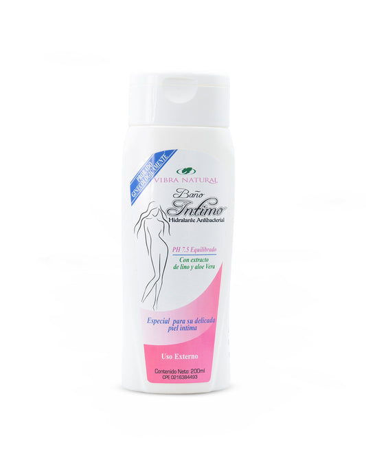 Gel baño intimo hidratante 200mL Vibra Natural