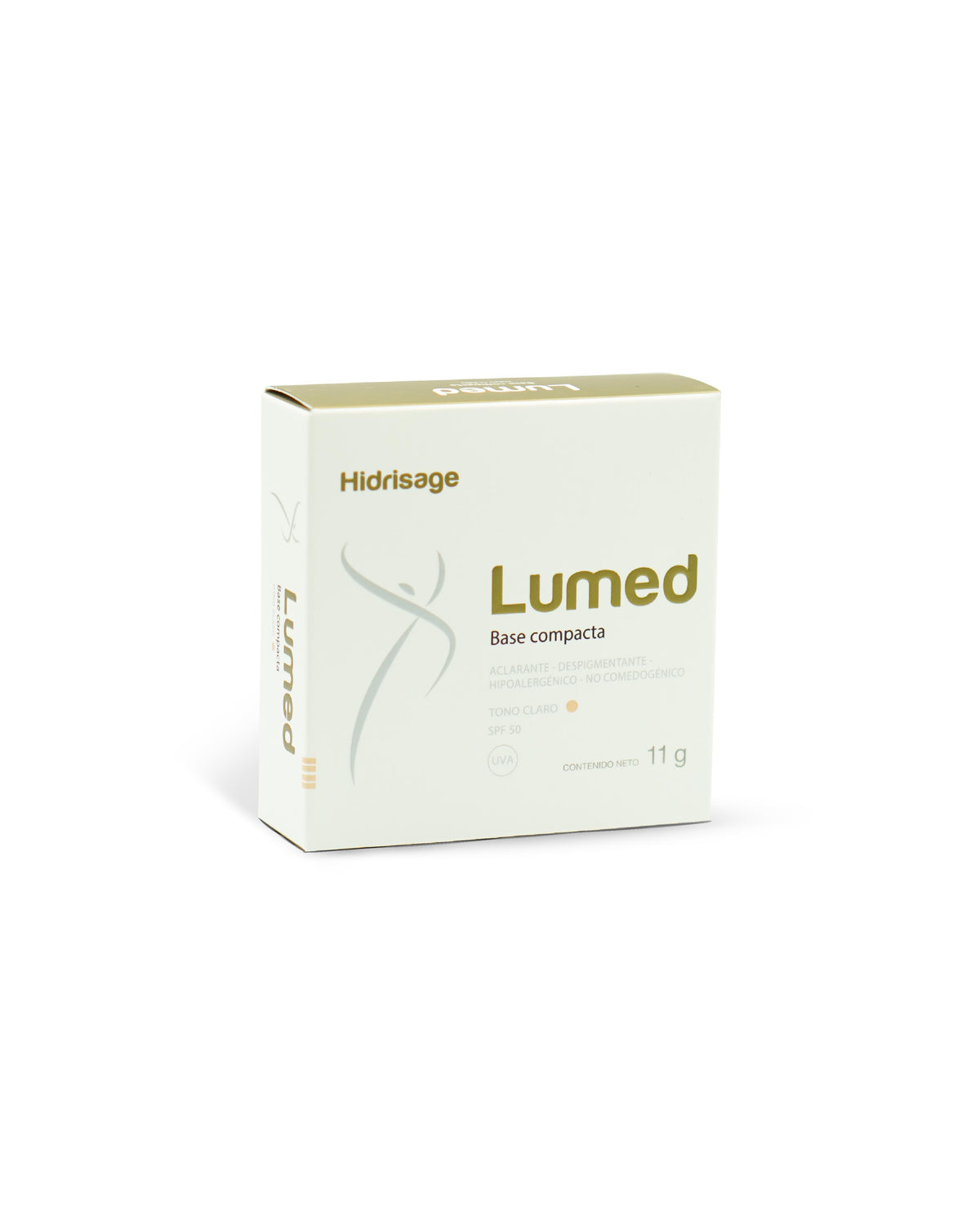 Hidrisage Lumed base compacta tono claro FPS 50 11g