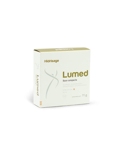 Hidrisage Lumed base compacta tono oscuro FPS 50 11g