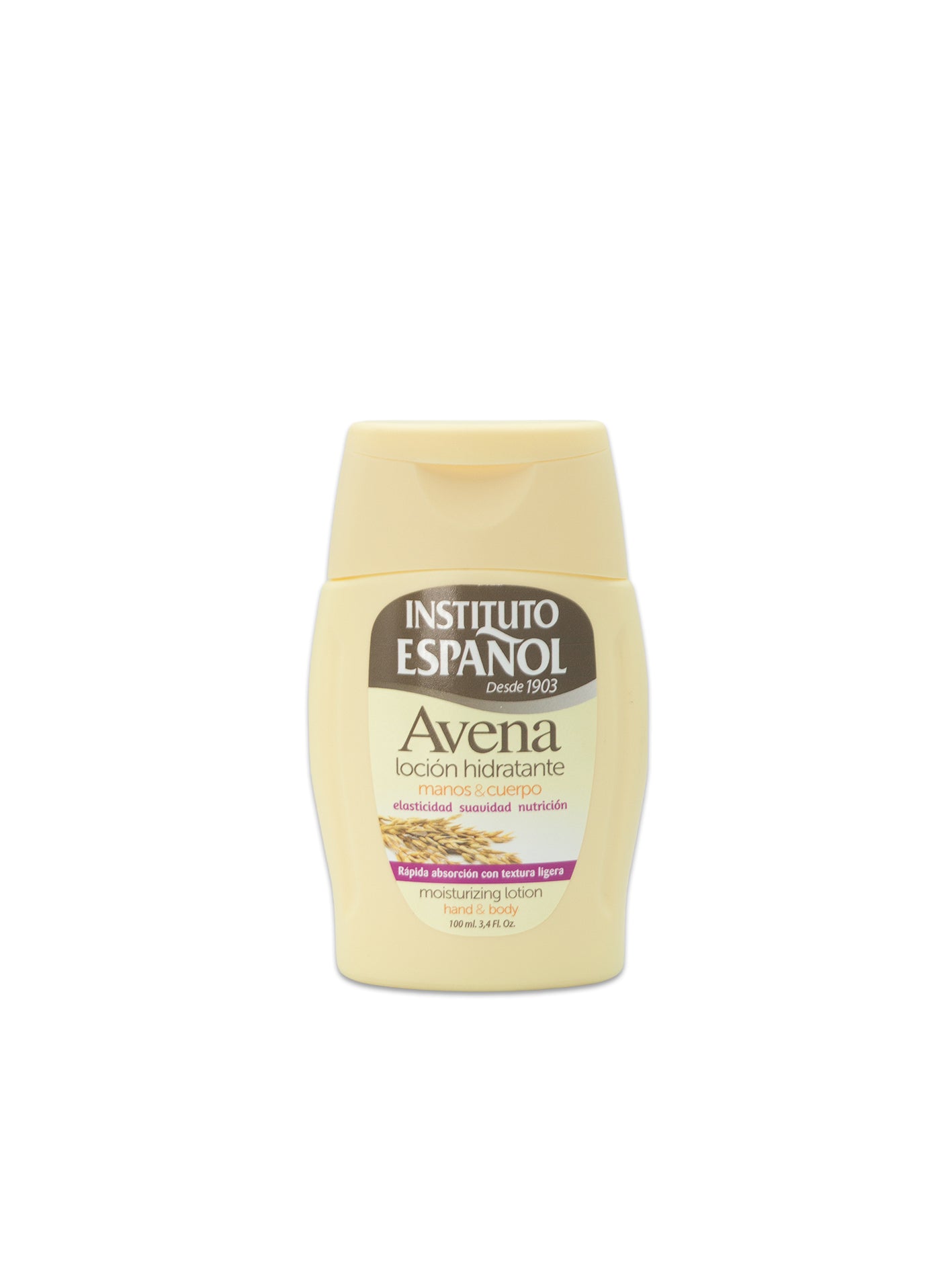 Avena loción hidratante. Instituto español