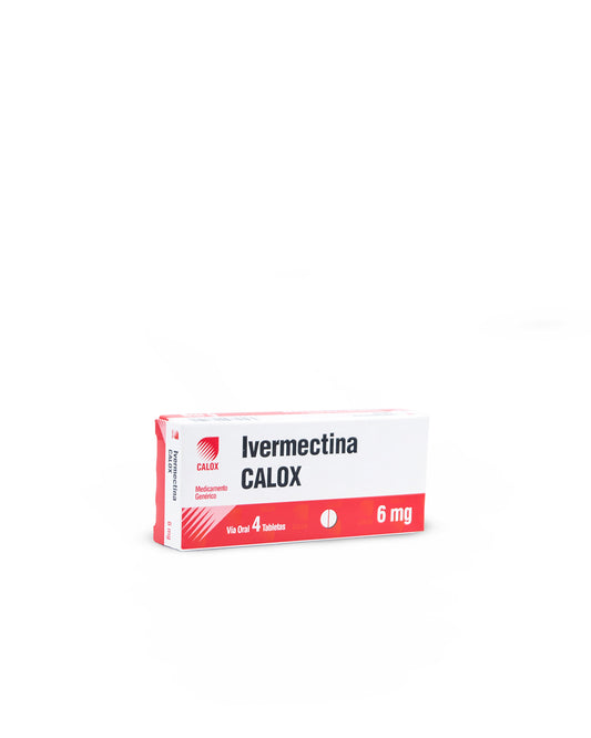 Ivermectina Calox 6mg X 4 TAB