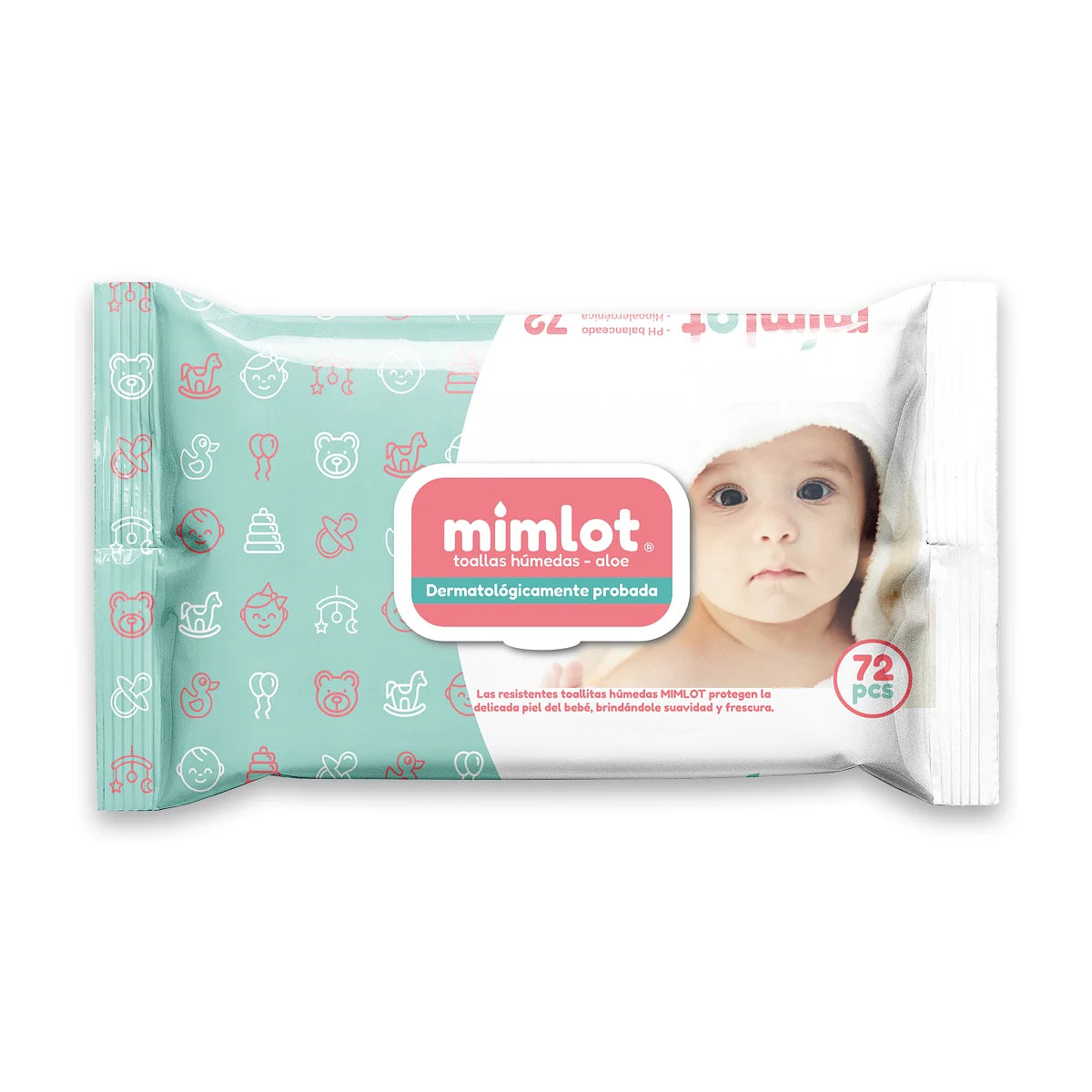 Toallas húmedas x 72 und. Mimlot
