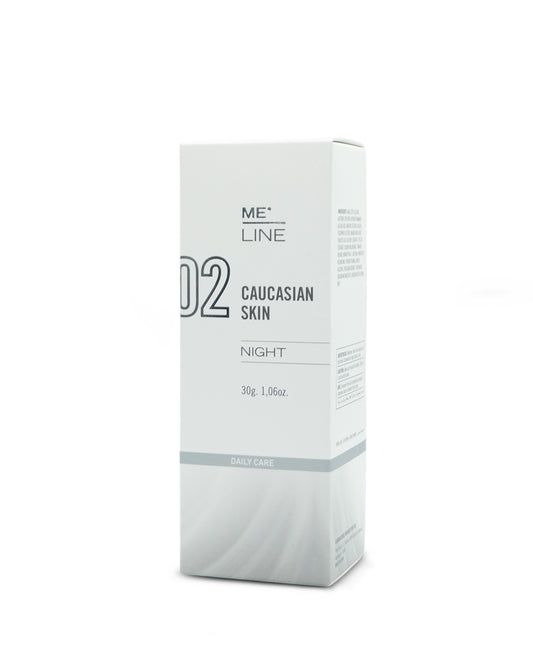 Meline 02 caucasian skin night sérum 30g