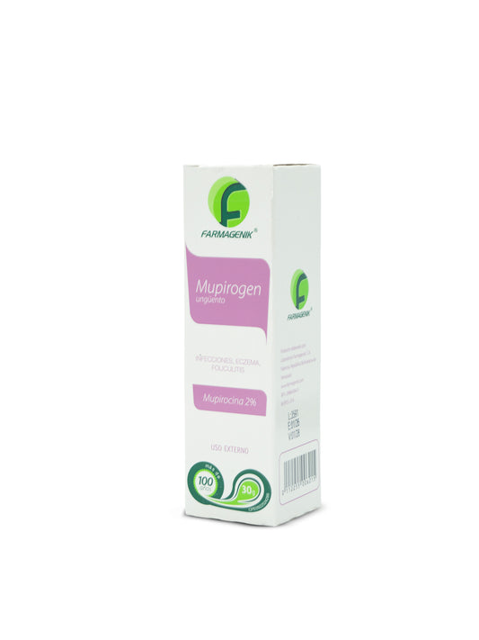 Mupirogen mupirocina 2% ungüento 30g. Farmagenik
