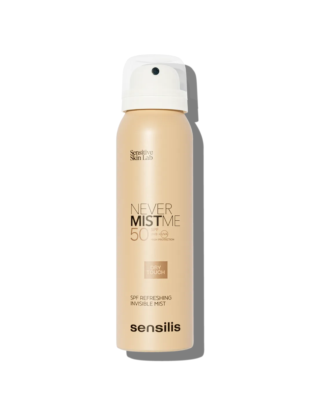 Never mist me FPS 50 aerosol 100mL. Sensilis