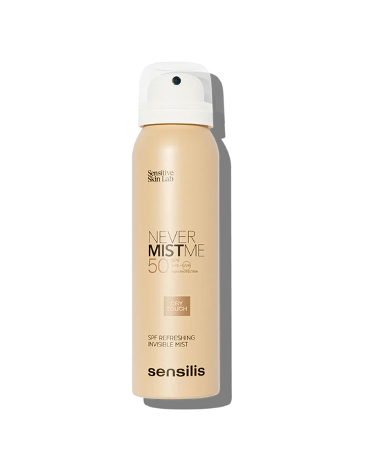 Never mist me FPS 50 aerosol 100mL. Sensilis