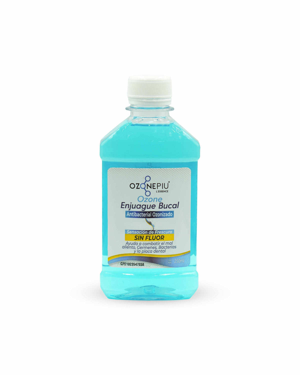 Ozone piu enjuague bucal sin flúor 250mL