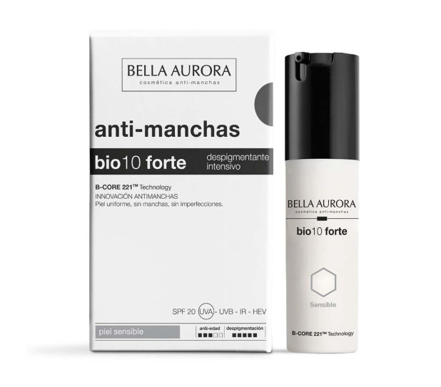 Pigmentstop bio10 sérum despigmentante piel sensible 30mL. Bella Aurora