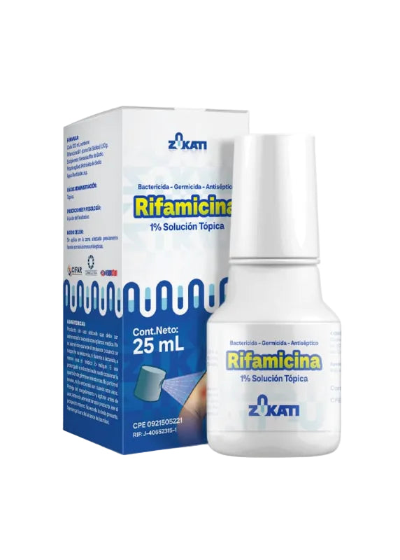 Rifamicina 1% solución atomizadora 25mL. Zukati
