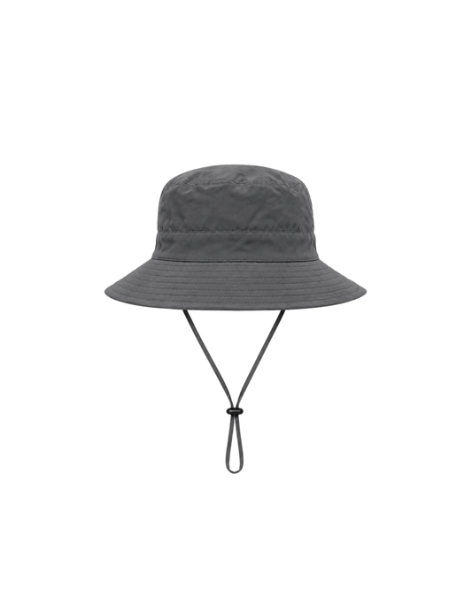 Sombrero gris sin extensión con protección solar