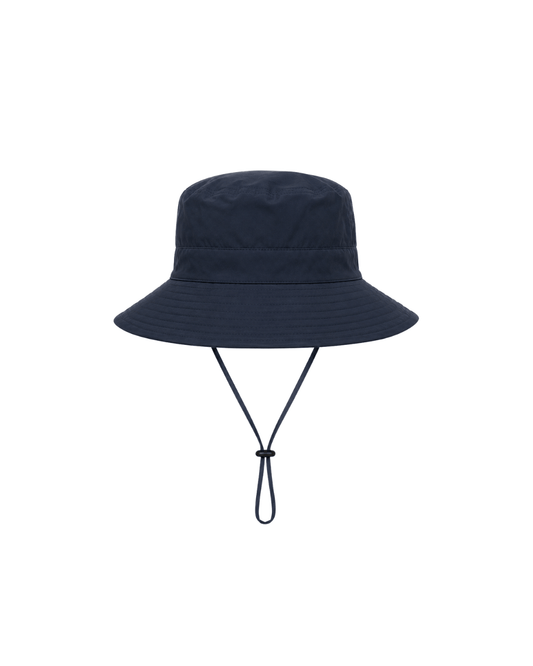 Sombrero azul sin extensión con protección solar