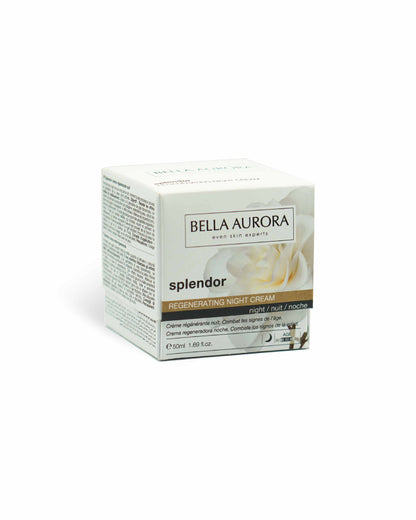 Splendor crema noche antiedad regeneradora 50mL. Bella Aurora