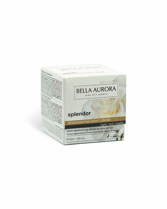 Splendor crema noche antiedad regeneradora 50mL. Bella Aurora