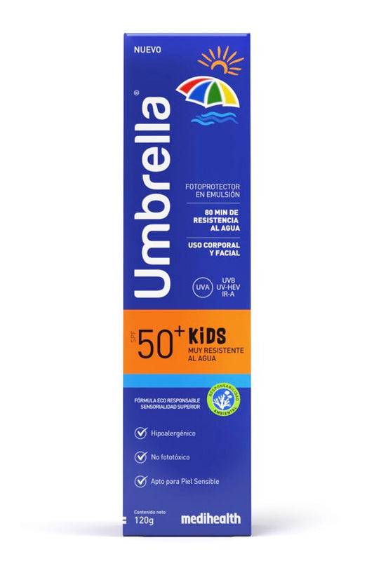 Umbrella kids emulsión FPS 50 120g. Medihealth