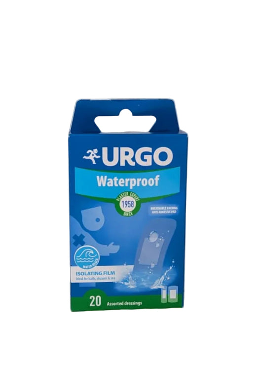 Urgo apósito waterproof transparente x 20 unidades