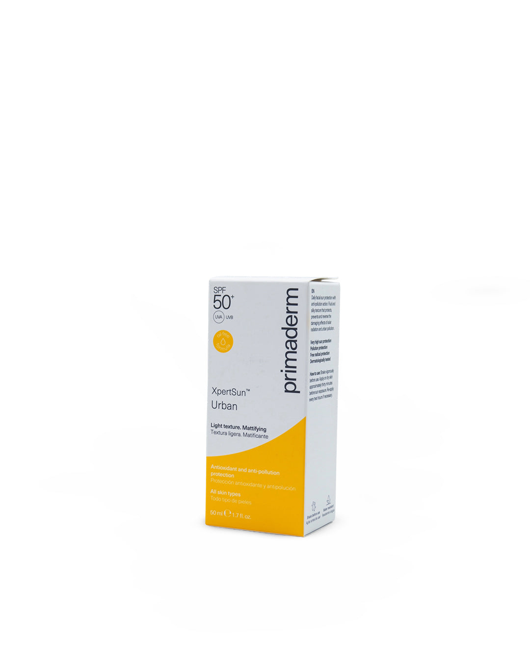 Xpertsun urban matificante FPS 50 textura ligera 50mL. Primaderm