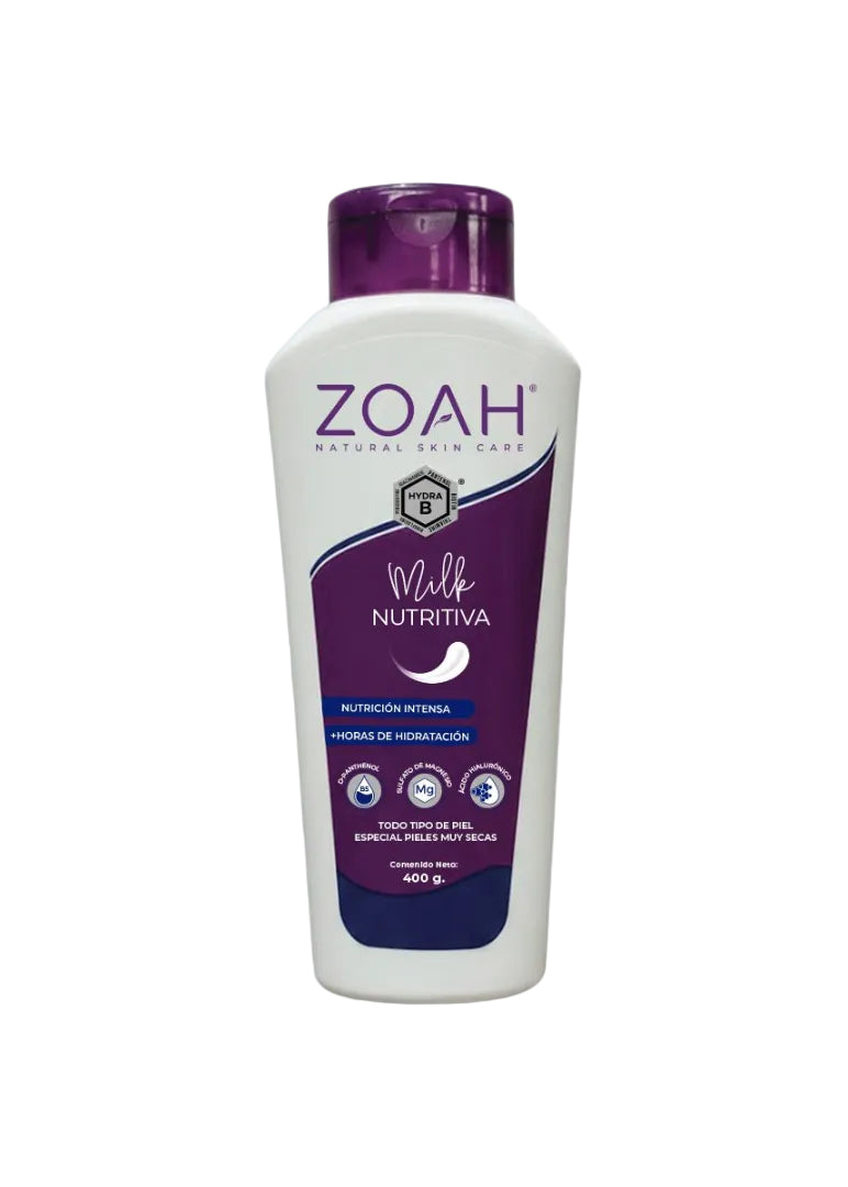 Zoah corporal milk nutritiva 400mL