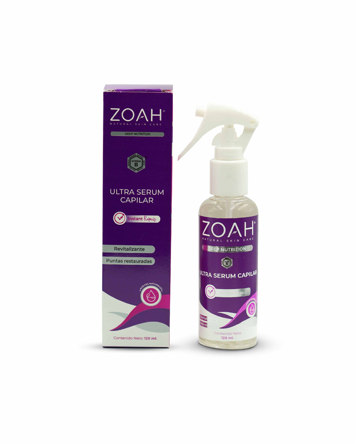 Zoah hair care ultra sérum capilar 120mL