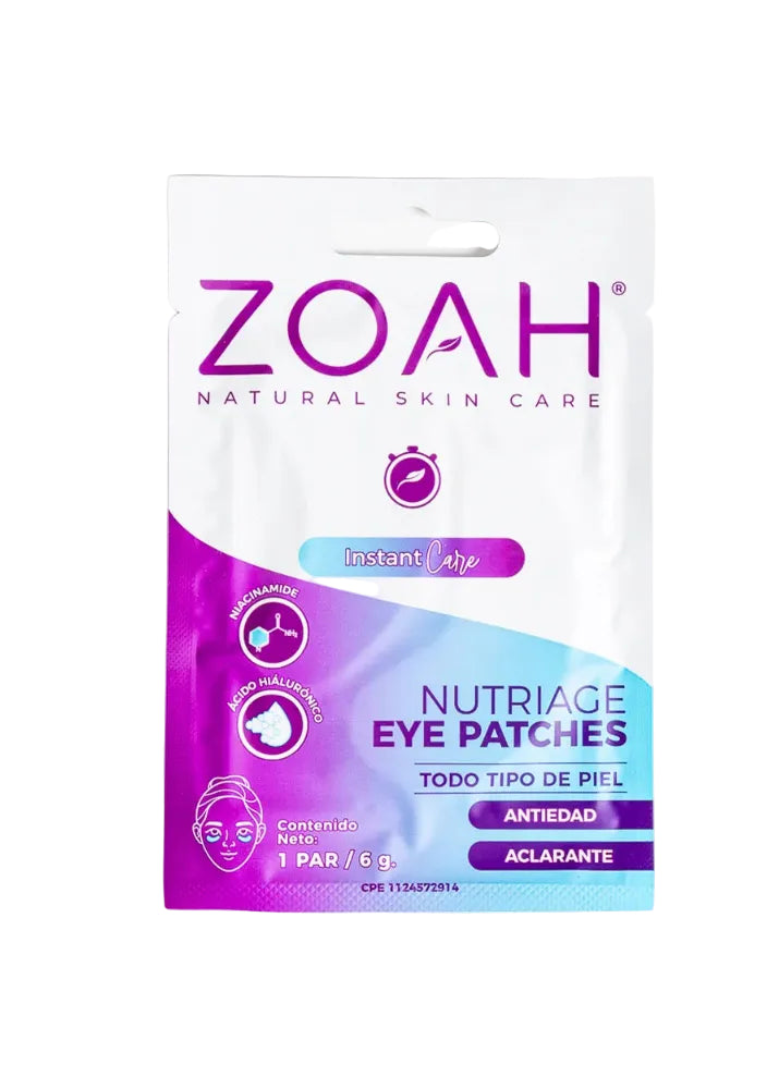 Zoah nutriage parches de ojos 1 par x 6g