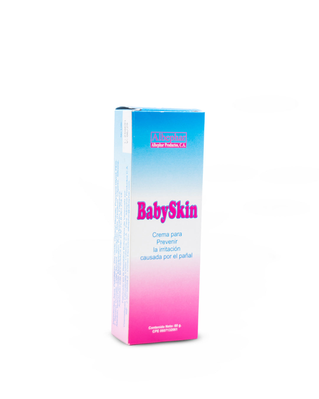 Albephar babyskin crema pañalitis 60g