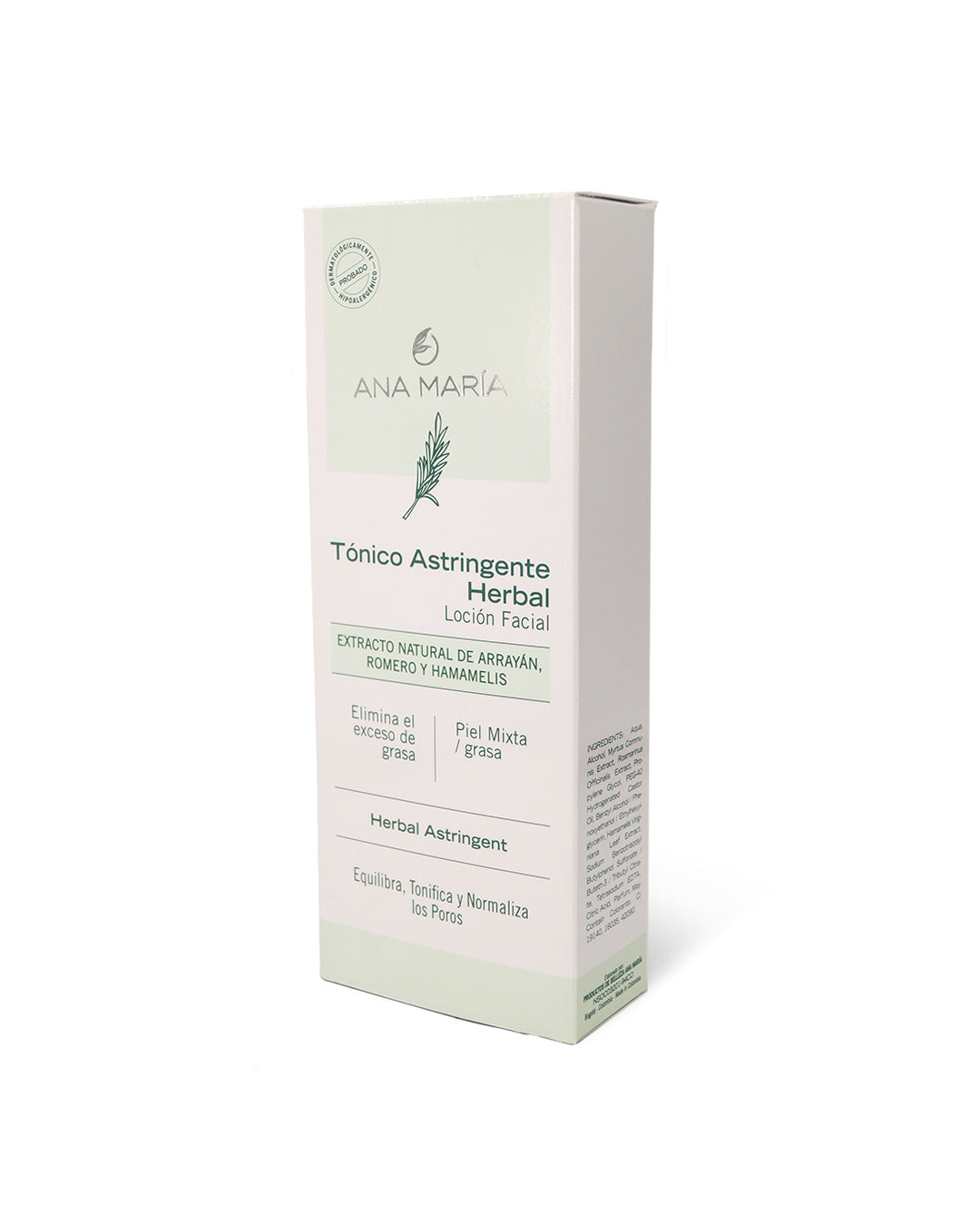 Ana María tónico facial astringente 180mL