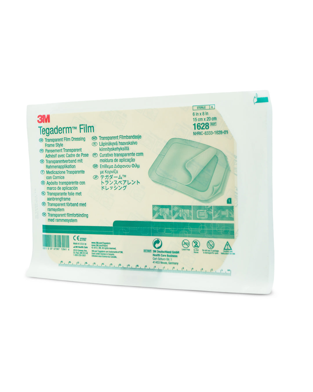 Tegaderm film apósito transparente x 1 und. 3M (varios tamaños)