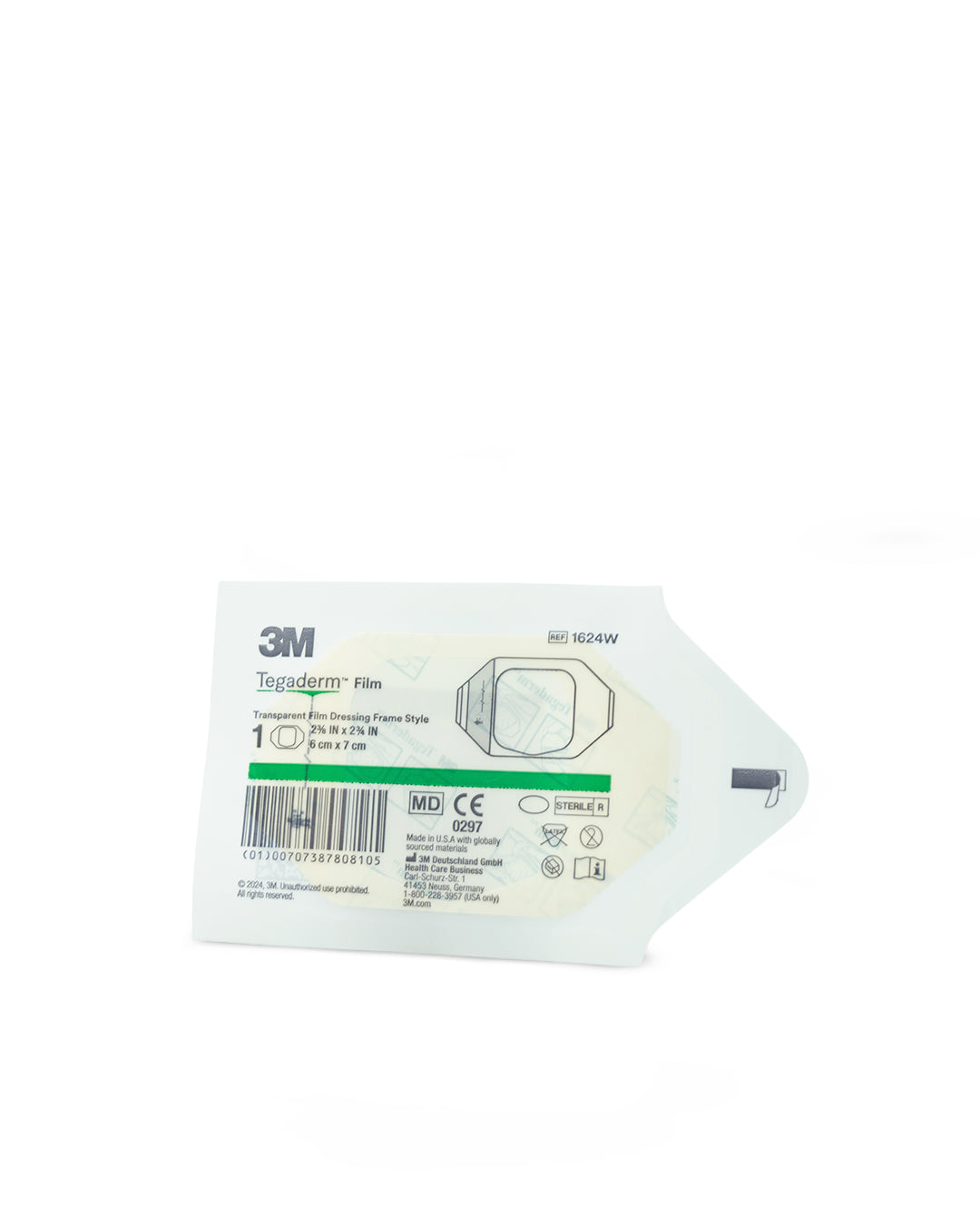 Tegaderm film apósito transparente x 1 und. 3M (varios tamaños)