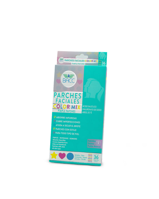 BACC acné parches color absorbe impurezas, cubre imperfecciones x 36 und