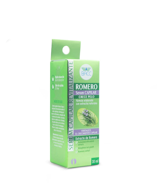 BACC romero crece pelo sérum capilar revitalizante 30mL