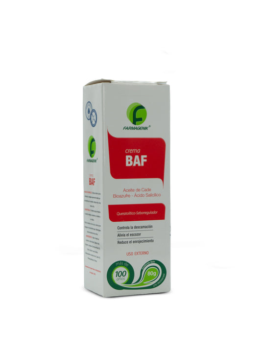BAF crema queratolítica seborreguladora 80g | Farmagenik