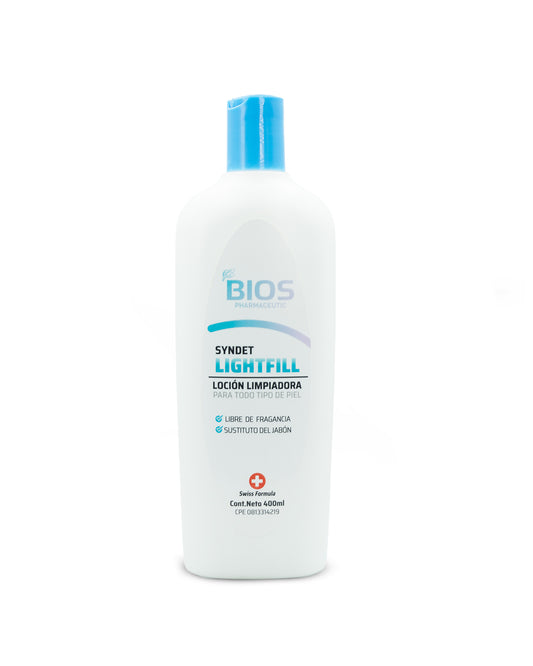 Bios syndet lightfill loción limpiadora 400mL