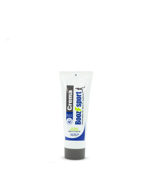 Sport crema alcanfor, mentol, salicilato de metilo 40g. Booz