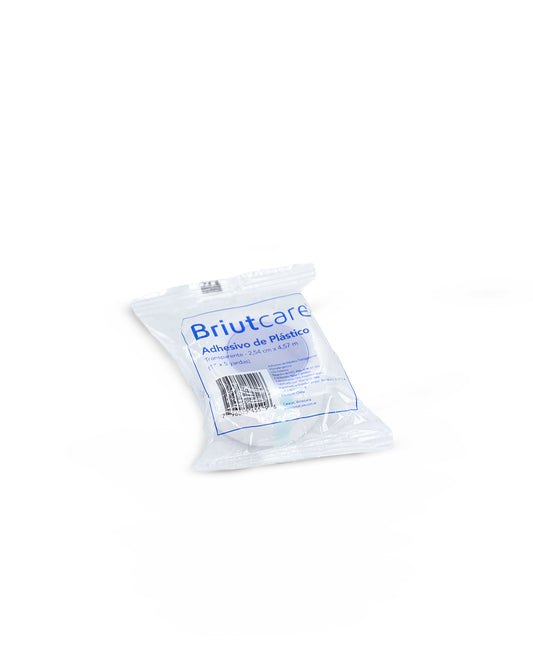 Briutcare adhesivo plastico trans 2,54cm x 4,57m