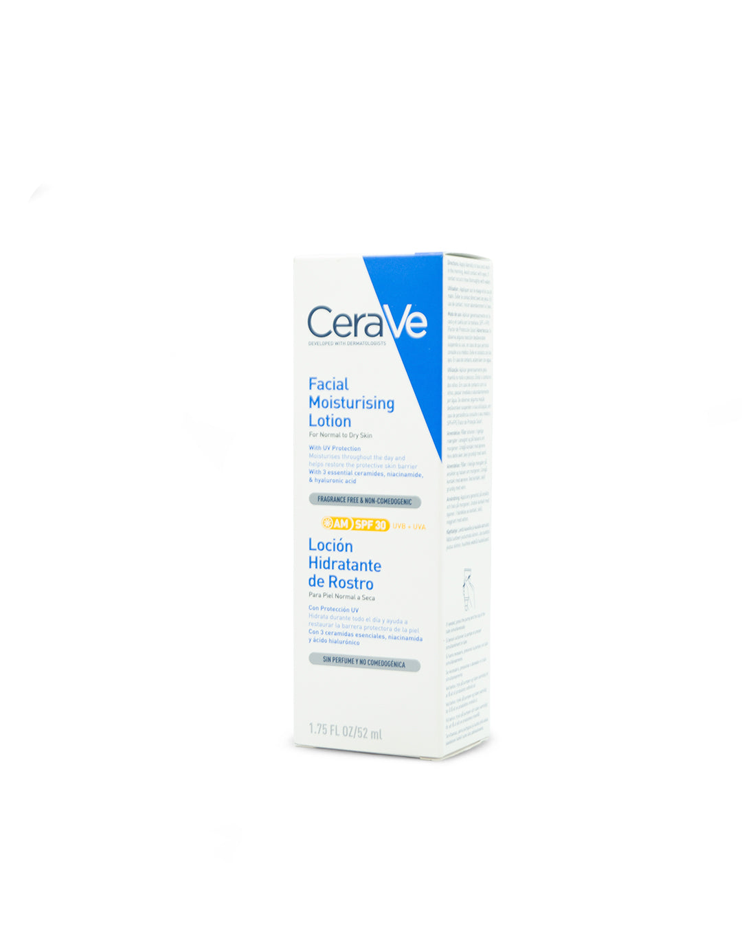 Cerave hidratante facial AM día loción FPS 30 52mL
