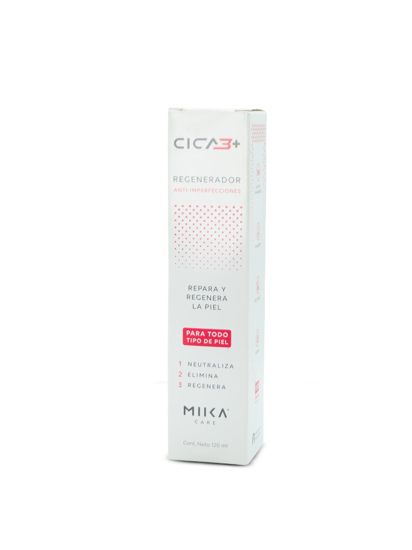 Cica 3 spray regenerador anti imperfecciones 120mL. Miika care