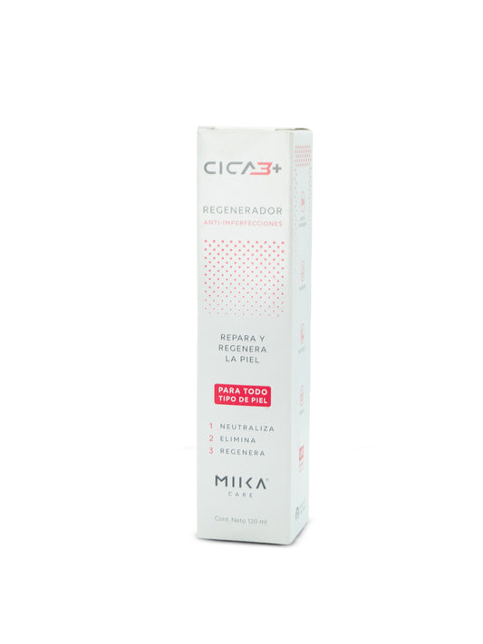 Cica 3 spray regenerador anti imperfecciones 120mL. Miika care