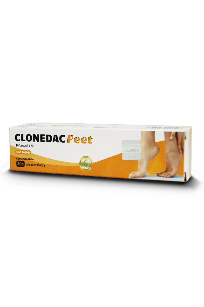 Clonedac feet 20g