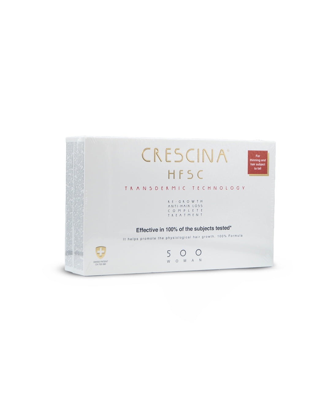 Crescina woman tratamiento completo 20 ampollas: 10 anticaída y 10 crecimiento x 3.5mL. Labo