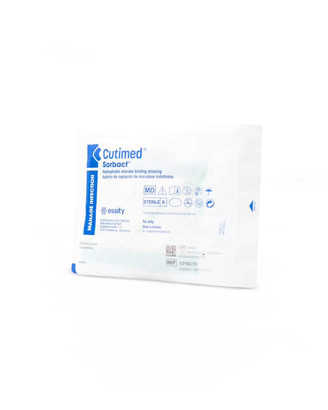 Sorbact apósito captación de microbios hidrófobos 1 und. Cutimed