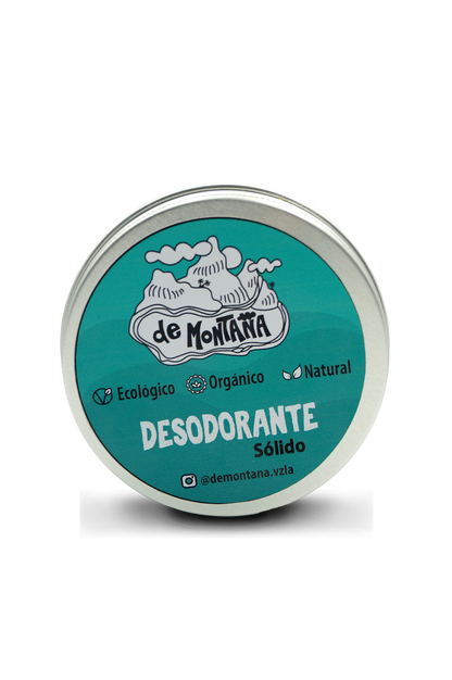 Desodorante sólido lata 50g. De Montaña